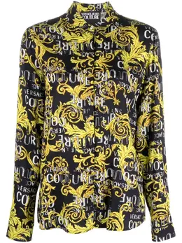 Versace Jeans Couture: Рубашка с принтом 