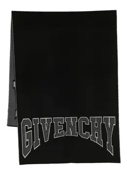 Givenchy: Чёрный шарф 