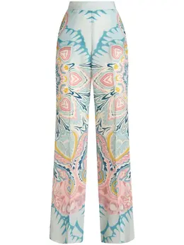 ETRO: Брюки с принтом 