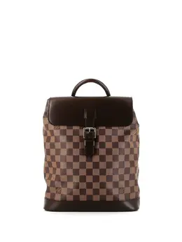 Louis Vuitton: Коричневый рюкзак 