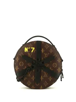 Louis Vuitton: Коричневая сумка 