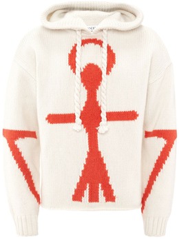 JW Anderson: Толстовка  Anchor из мериноса