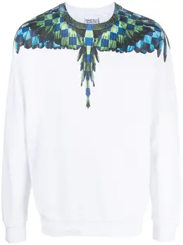 Marcelo Burlon County of Milan: Белый свитшот 