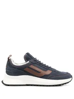 Bally: Голубые кроссовки 