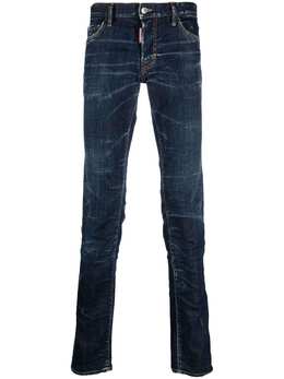 Dsquared2: Голубые джинсы 