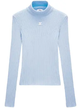Courrèges: Светлый свитер 