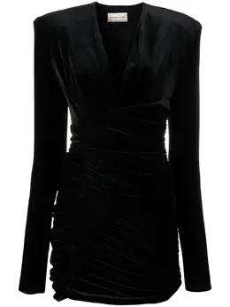 Alexandre Vauthier: Платье с v-образным вырезом 