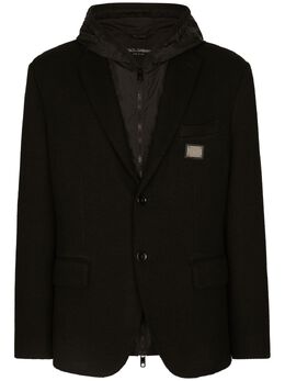 Dolce & Gabbana: Чёрный жилет 