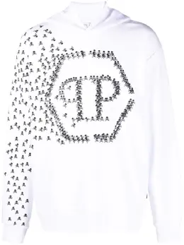 Philipp Plein: Хлопковая толстовка  Skull