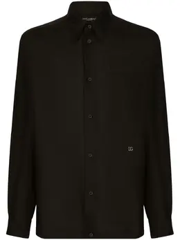 Dolce & Gabbana: Льняная рубашка 