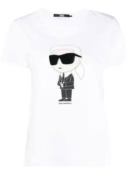 Karl Lagerfeld: Хлопковая футболка 