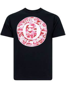 A BATHING APE®: Чёрная футболка 