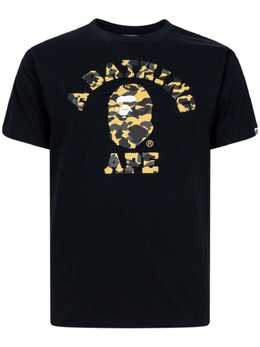 A BATHING APE®: Чёрная футболка 