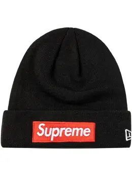 Supreme: Чёрная шапка  Box Logo