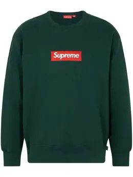 Supreme: Тёмный свитшот  Box Logo