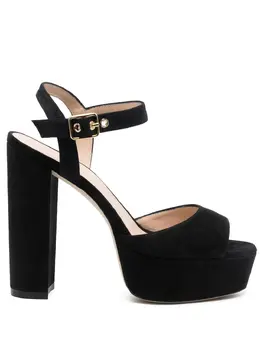 Stuart Weitzman: Чёрные сандалии  Ryder