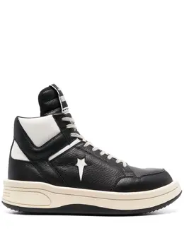 Rick Owens: Чёрные кроссовки 