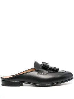 Ferragamo: Чёрные сабо 