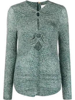 Isabel Marant: Топ с животным принтом 