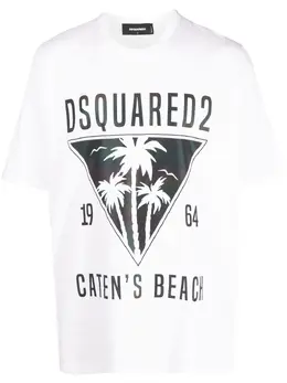 Dsquared2: Футболка с принтом 