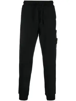 Stone Island: Чёрные брюки  Compass