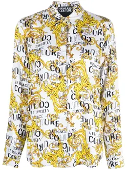 Versace Jeans Couture: Рубашка с принтом 