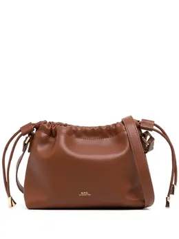 A.P.C.: Коричневая сумка через плечо  Ninon