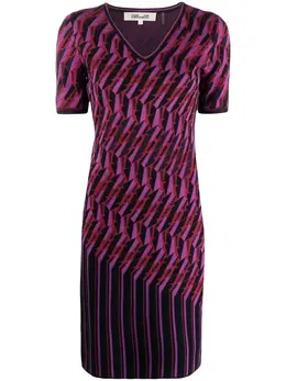 DVF Diane von Furstenberg: Трикотажное платье 
