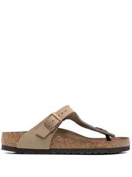 Birkenstock: Коричневые сандалии  Gizeh