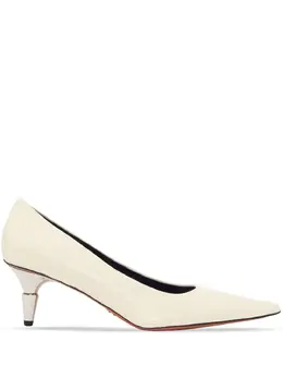 Proenza Schouler: Серебристые туфли 