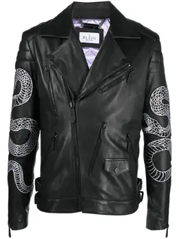 Philipp Plein: Куртка  Snake со змеиным принтом