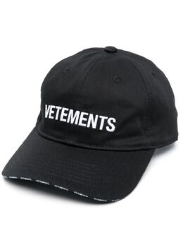 VETEMENTS: Кепка с принтом 
