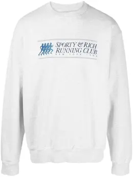 Sporty & Rich: Свитшот с принтом 
