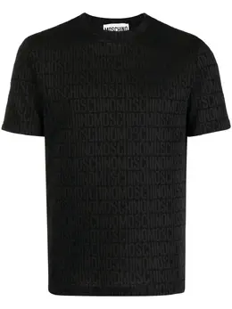 Moschino: Футболка с принтом 