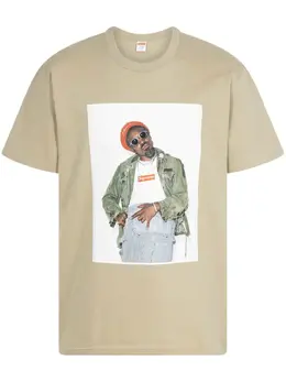 Supreme: Футболка с принтом 