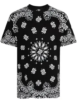 Supreme: Чёрная футболка  Bandana