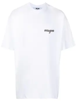 MSGM: Футболка с принтом 