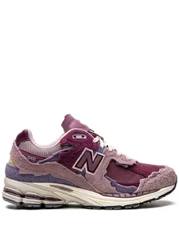 New Balance: Тёмные кроссовки  2002R