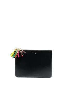 Comme Des Garçons Wallet: Чёрный кошелёк 