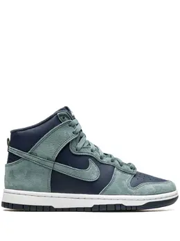 Nike: Синие кроссовки  Dunk High