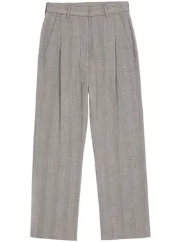 MM6 Maison Margiela: Брюки в полоску 