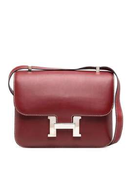 Hermès: Бордовая сумка 