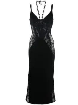 Dion Lee: Чёрное платье 