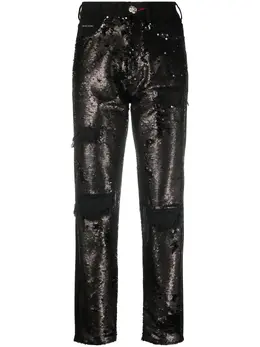 Philipp Plein: Джинсы с блёстками 