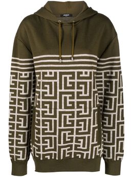 Balmain: Толстовка в полоску 