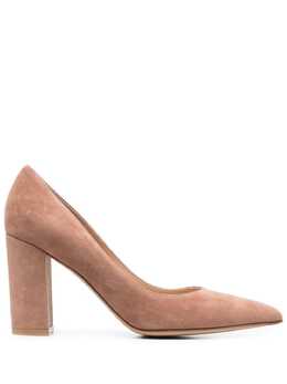 Gianvito Rossi: Коричневые туфли 