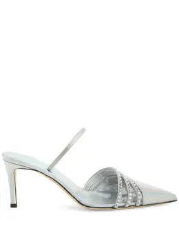 Giuseppe Zanotti: Серебристые туфли 