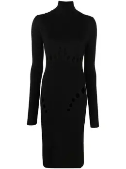 Jean Paul Gaultier: Платье с длинным рукавом 