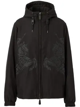 Burberry: Чёрная куртка 