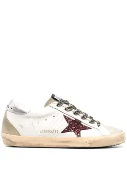 Golden Goose: Белые кроссовки  Super Star